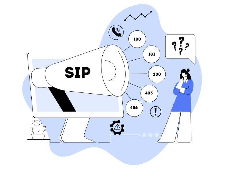 SIP telephony: what are SIP responses and their meanings