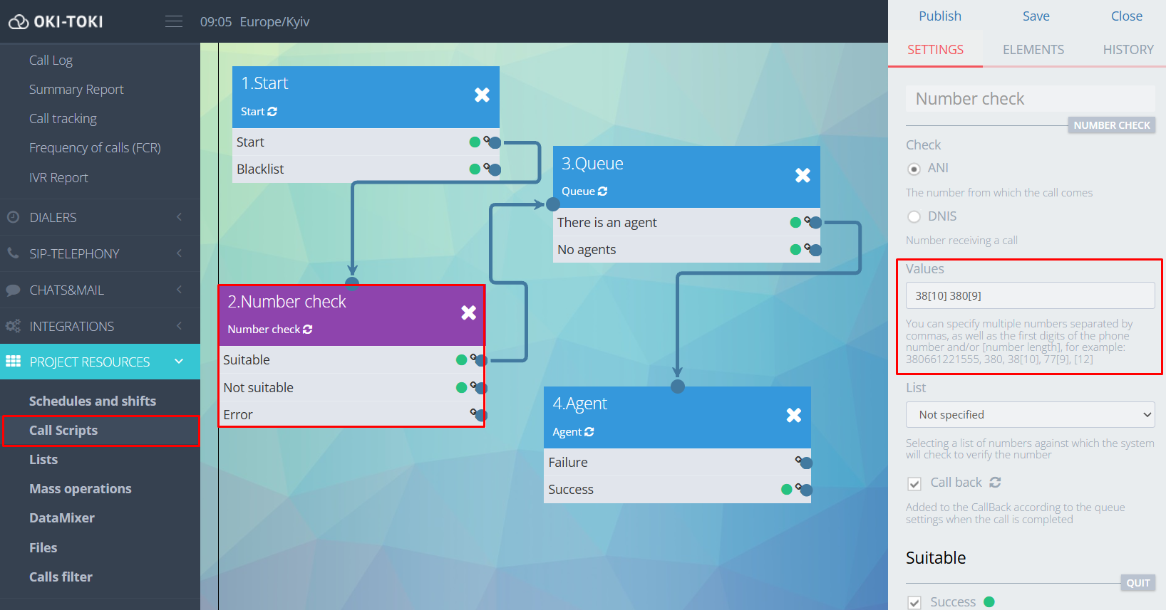 Cube “Number Check”