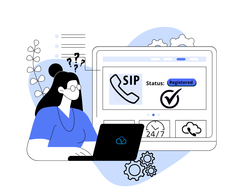How to set up a SIP provider in Oki-Toki: SIP-client