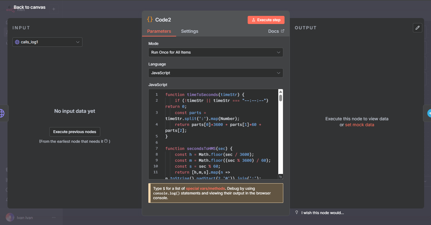 Подготовленный код для дальнейшей отправки в телеграм