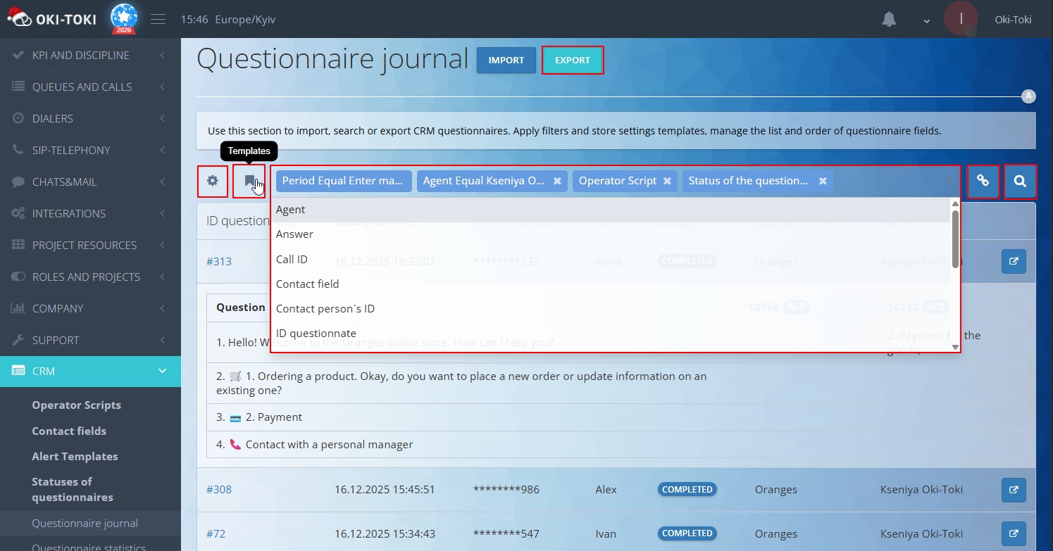 Report Functionality