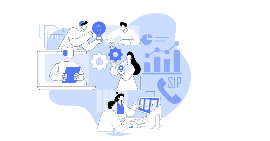 Using dialers for microfinance institutions